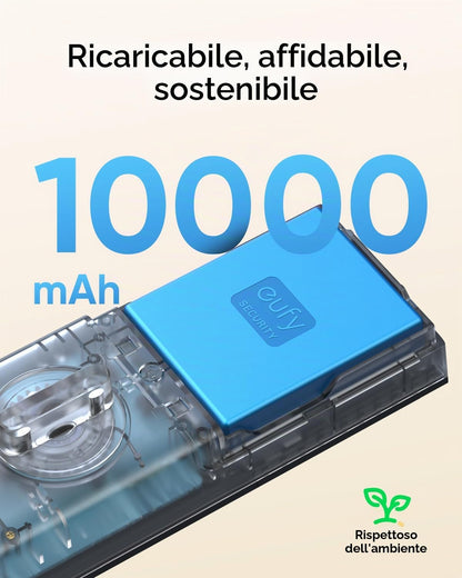 eufy Security Video Smart Lock E330, fotocamera 3 in 1, campanello, serratura WiFi con impronte, app, 2K HD, nessun canone