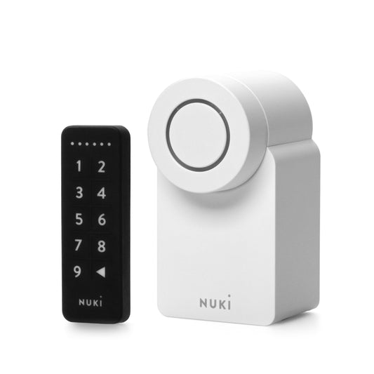 Nuki Smart Lock Go (2025) con Bluetooth & Matter, serratura retrofit, smartphone come chiave, Keypad