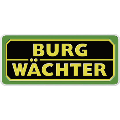 BURG-WÄCHTER Serratura Elettronica ENTRYeasy 7602 FP, app, impronta digitale, PIN, telecomando e chiave, nero/acciaio