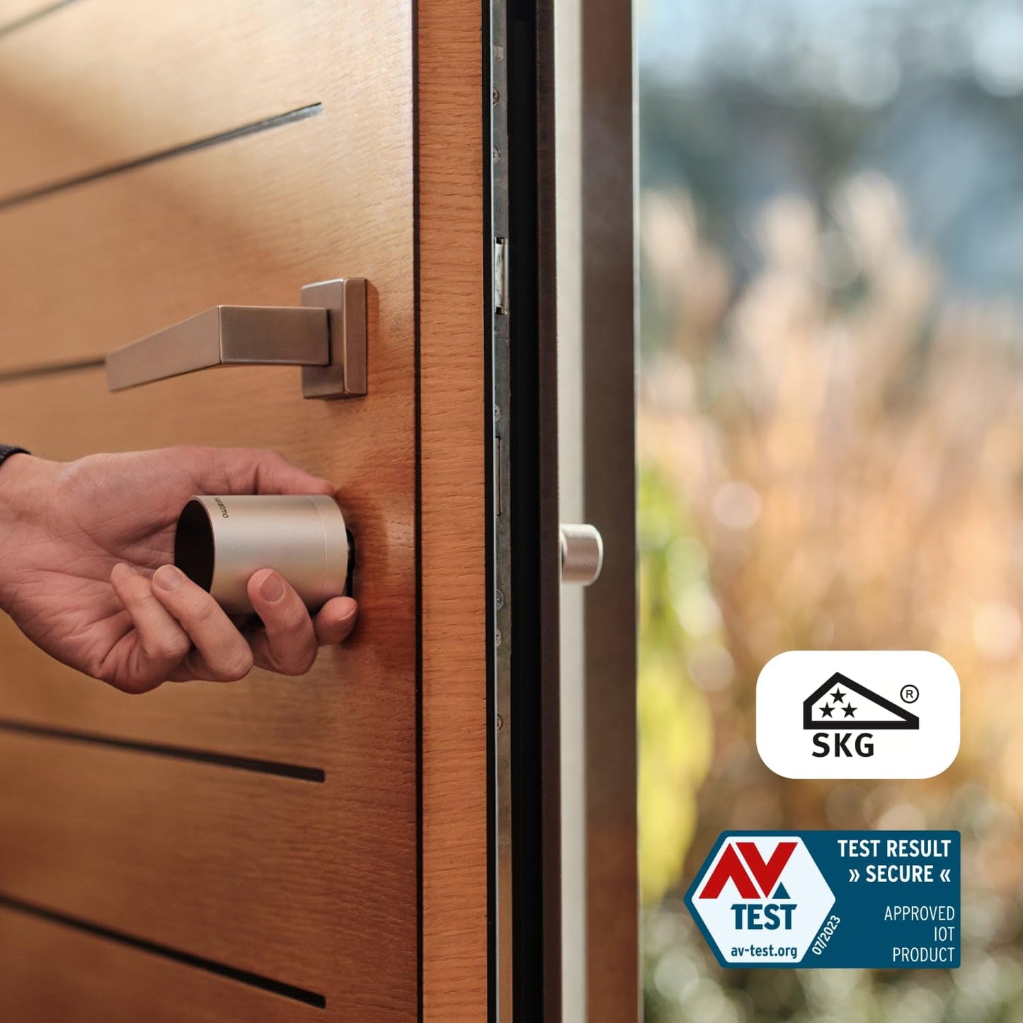 Netatmo Doorlock Serratura e Chiavi Intelligenti Netatmo, accesso via smartphone o chiave NFC, condivisione accessi, Bluetooth BLE, NDL-EC