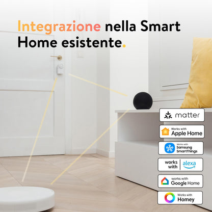 Nuki Smart Lock Go (2025) con Bluetooth & Matter, serratura retrofit, smartphone come chiave, Keypad