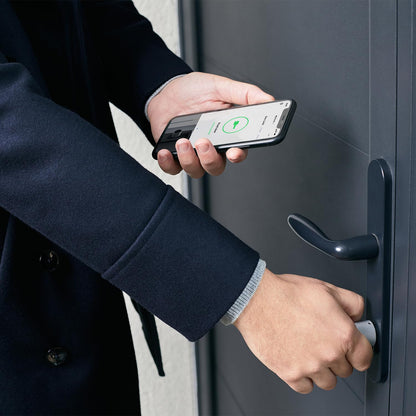 Netatmo Doorlock Serratura e Chiavi Intelligenti Netatmo, accesso via smartphone o chiave NFC, condivisione accessi, Bluetooth BLE, NDL-EC
