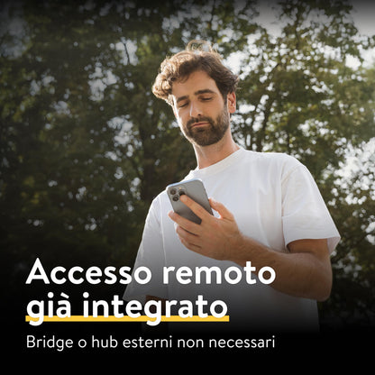 Nuki Smart Lock Pro con Bluetooth, Wi-Fi & Matter, Smart Home, chiusura remota, retrofit senza sostituire il cilindro